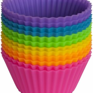 Pantry Elements Silicone Baking Cups, 12-Pack